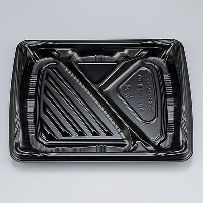 弁当容器　BFみくら8S-2 黒 本体　800枚(50枚×16) 0140608520525　シーピー化成（直送品）