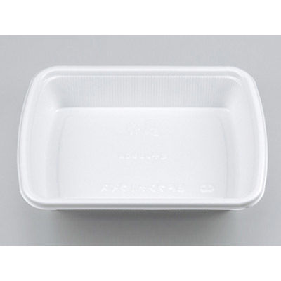 弁当容器　BFランチ1ライスホワイト本体　1200枚(50枚×24) 0140901010075　シーピー化成（直送品）