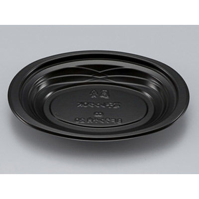 惣菜容器　BFランチ内20黒本体　800枚(50枚×16) 0141220000525　シーピー化成（直送品）