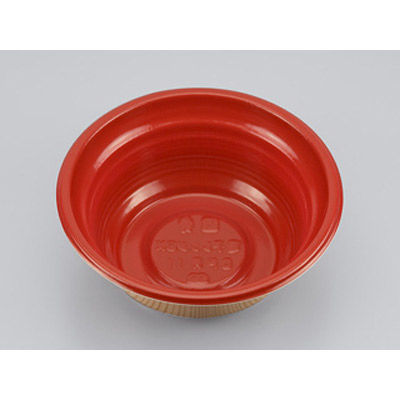 惣菜容器　BF丼11 赤杉本体　900枚(50枚×18) 0142111001215　シーピー化成（直送品）