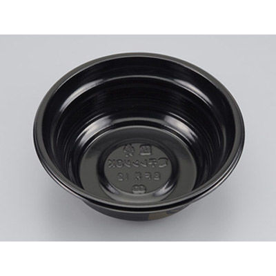 どんぶり容器　BF丼12 黒つづみ本体　900枚(50枚×18) 0142112001145　シーピー化成（直送品）