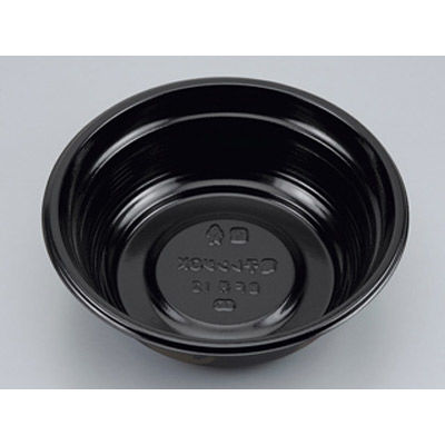 どんぶり容器　BF丼13 黒つづみ本体　900枚(50枚×18) 0142113001145　シーピー化成（直送品）