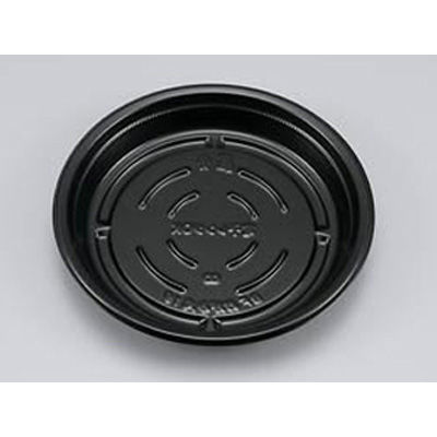 惣菜容器　BFお好み丸19 黒 本体　900枚(50枚×18) 0145619000525　シーピー化成（直送品）
