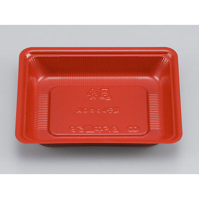 麺・スープ容器　BF中皿59 赤　600枚(50枚×12) 0145159000513　シーピー化成（直送品）