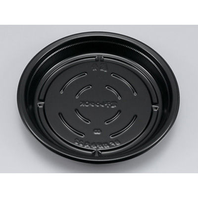 惣菜容器　BFお好み丸22黒 本体　600枚(50枚×12) 0145622000525　シーピー化成（直送品）