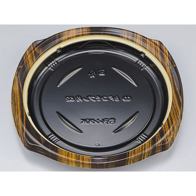 惣菜容器　BFコモプレ内62 ウッドC本体　400枚(50枚×8) 0147862007955　シーピー化成（直送品）