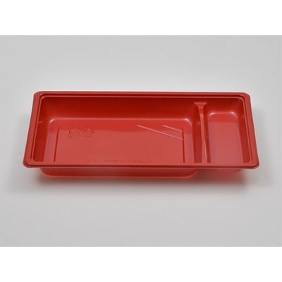 弁当容器　BFO-90-A赤BS　1200枚(50枚×24) 0150090103263　シーピー化成（直送品）