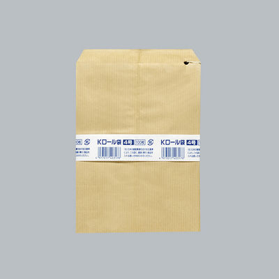 福助工業 Kロール袋 紙袋 K4号 6000枚(500枚×12) 0180254 1ケース(6000枚入(500枚×12袋))（直送品）