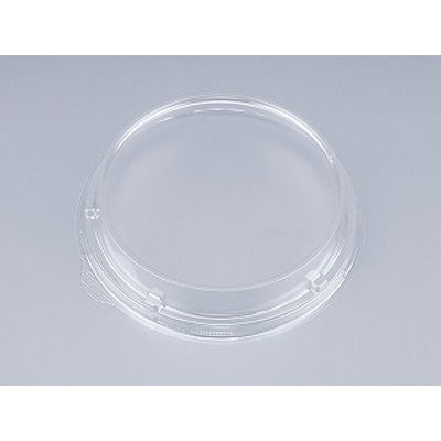 寿司容器　ちらし寿司容器 UFハカマ 丸 25 嵌合蓋(N)　800枚(50枚×16) 0196525900008　シーピー化成（直送品）