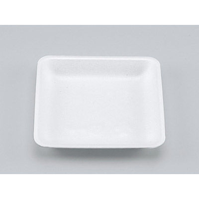 トレー　V-4 無地　3000枚(100枚×30) 0200004000150　シーピー化成（直送品）