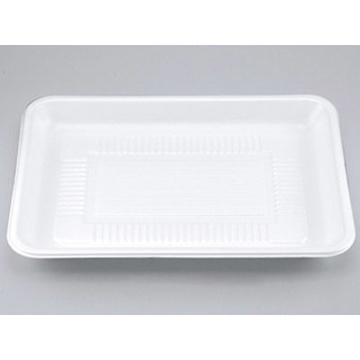 トレー　V-112 無地　400枚(50枚×8) 0200112000150　シーピー化成（直送品）