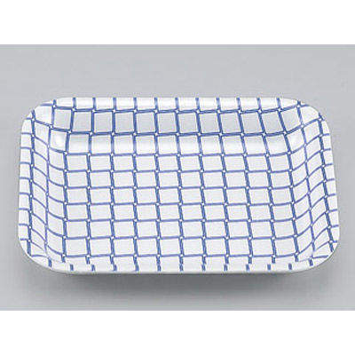 惣菜容器　トレー Vー82 レースブルー　500枚(50枚×10) 0210082000600　シーピー化成（直送品）