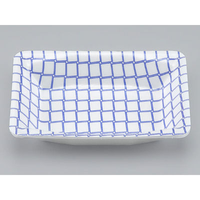 惣菜容器　トレー V-86 レースブルー　500枚(50枚×10) 0210086000600　シーピー化成（直送品）