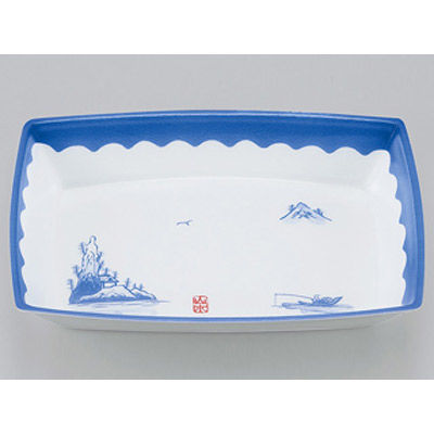 刺身・鮮魚容器　VP-10 山水(外白)　1500枚(50枚×30) 0215010000410　シーピー化成（直送品）