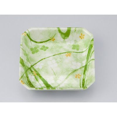 惣菜容器　V-惣菜25深 よつば緑　2000枚(50枚×40) 0216025605080　シーピー化成（直送品）