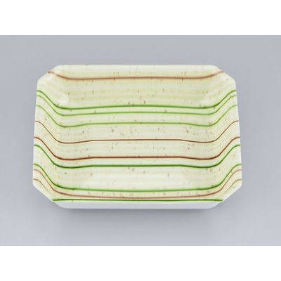 惣菜容器　V-惣菜35深 陶線　2000枚(50枚×40) 0216035605730　シーピー化成（直送品）