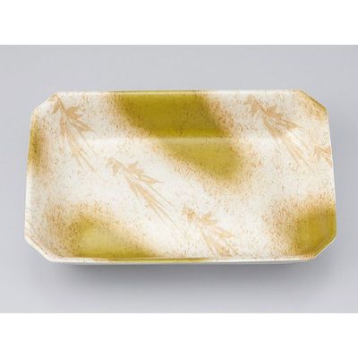 惣菜容器　V-惣菜37深 笹織部　1500枚(50枚×30) 0216037601120　シーピー化成（直送品）