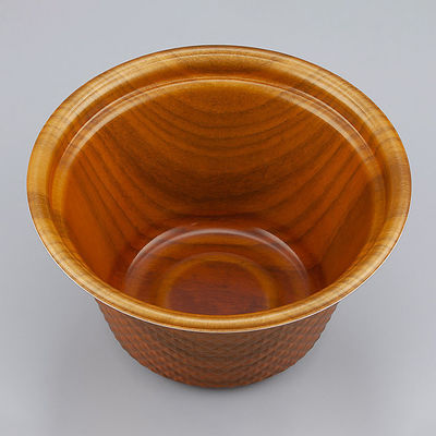 どんぶり容器　TNパイン17深 栓木本体　600枚(50枚×12) 0250617061745　シーピー化成（直送品）