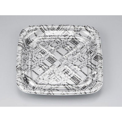 惣菜容器　TNグリドル19 モダンDX 本体　600枚(50枚×12) 0256119004935　シーピー化成（直送品）