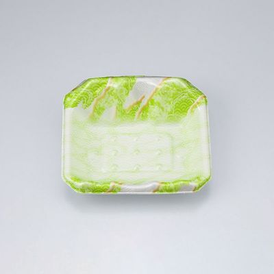 刺身トレー SFサシミ61 大海緑 本体　1200枚(50枚×24) 0271261004465　シーピー化成（直送品）