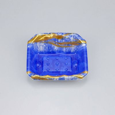 刺身トレー SFサシミ61 涼海青 本体　1200枚(50枚×24) 0271261007515　シーピー化成（直送品）