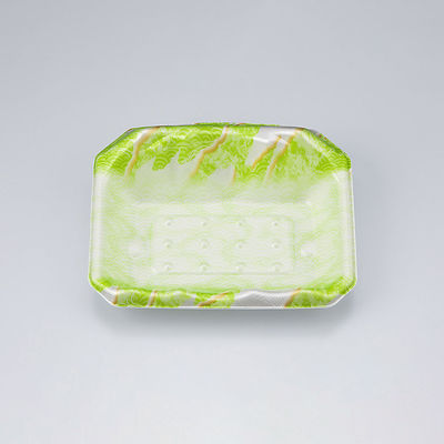 刺身トレー SFサシミ62 大海緑 本体　1200枚(50枚×24) 0271262004465　シーピー化成（直送品）