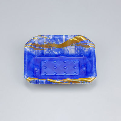 刺身トレー SFサシミ62 涼海青 本体　1200枚(50枚×24) 0271262007515　シーピー化成（直送品）