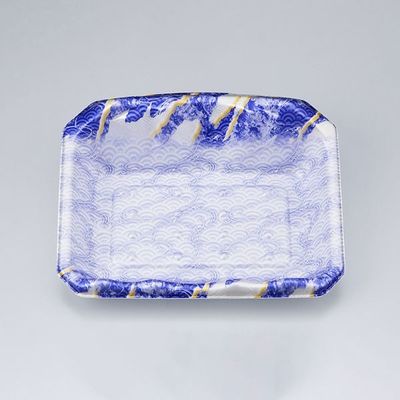 刺身トレー SFサシミ64 大海青 本体　800枚(50枚×16) 0271264004455　シーピー化成（直送品）