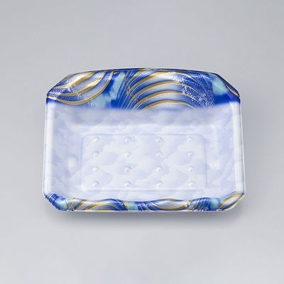 刺身トレー SFサシミ64 蒼海 本体　800枚(50枚×16) 0271264006415　シーピー化成（直送品）