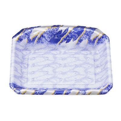 刺身トレー SFサシミ66 大海青 本体　600枚(50枚×12) 0271266004455　シーピー化成（直送品）