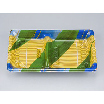 麺・スープ容器　SF弁当57 熊笹青本体　600枚(50枚×12) 0272705706845　シーピー化成（直送品）