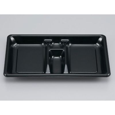 麺・スープ容器　SF弁当59 黒本体(R)　600枚(50枚×12) 0272785900525　シーピー化成（直送品）