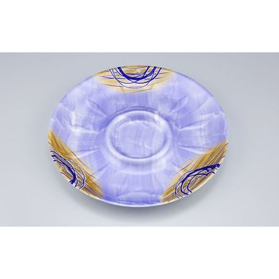 トレー　SF丸皿255 ゆうすい紫　400枚(50枚×8) 0273725506920　シーピー化成（直送品）