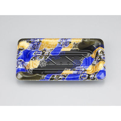 寿司容器　SF港13 ななみ青 本体　1500枚(50枚×30) 0276413004425　シーピー化成（直送品）