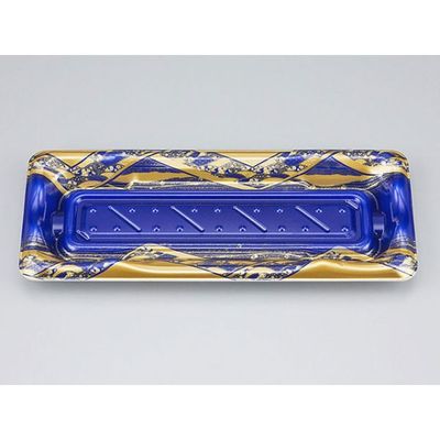 寿司容器　SF港15 八重波紺 本体　1200枚(50枚×24) 0276415002775　シーピー化成（直送品）