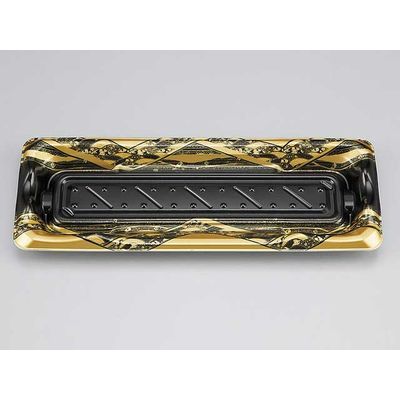 寿司容器　SF港16 八重波黒 本体　800枚(50枚×16) 0276416002765　シーピー化成（直送品）