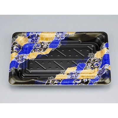 寿司容器　SF港24 ななみ青 本体　900枚(50枚×18) 0276424004425　シーピー化成（直送品）