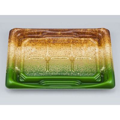 寿司容器　SFうま盛6 柚子葉本体　600枚(50枚×12) 0276806007005　シーピー化成（直送品）