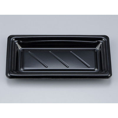 寿司容器　SF和角14 黒本体　1200枚(50枚×24) 0278014000525　シーピー化成（直送品）