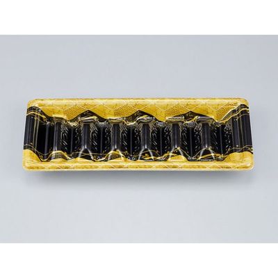 寿司容器　SF和角巻段26-10菱蒔絵本体　1000枚(50枚×20) 0278126107295　シーピー化成（直送品）