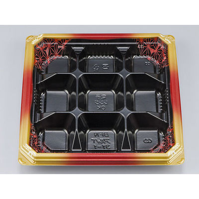 弁当容器　BFNアルバ31-1 晶葉本体　400枚(50枚×8) 0280131018325　シーピー化成（直送品）