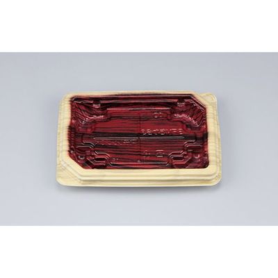 惣菜容器　BFNたわら3 和もく赤本体　800枚(50枚×16) 0280203001815　シーピー化成（直送品）