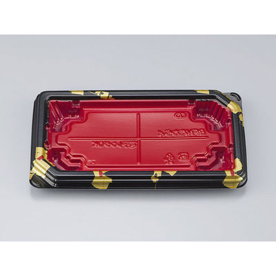 惣菜容器　BFNたわら4 輪島内赤本体　800枚(50枚×16) 0280204008315　シーピー化成（直送品）