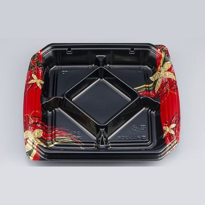 弁当容器　BFN味音(みおん)13-2 結花黒本体　400枚(50枚×8) 0281013024305　シーピー化成（直送品）