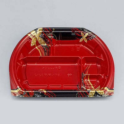 弁当容器　BFN味音(みおん)32-2 結花赤本体　600枚(50枚×12) 0281032024295　シーピー化成（直送品）