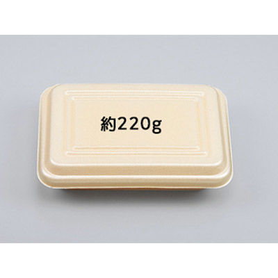 弁当容器　VKー63 クリーム　1200枚(50枚×24) 0300063000160　シーピー化成（直送品）