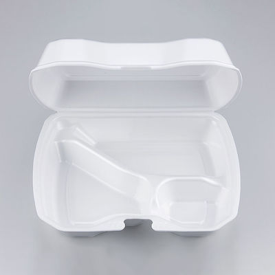 弁当容器　PSP一体型容器 VK-613-4 無地　200枚(50枚×4) 0300613040150　シーピー化成（直送品）