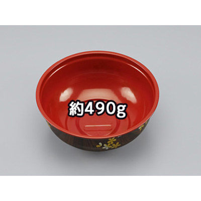 どんぶり容器　カール155 花吹雪本体　900枚(50枚×18) 0347155002945　シーピー化成（直送品）