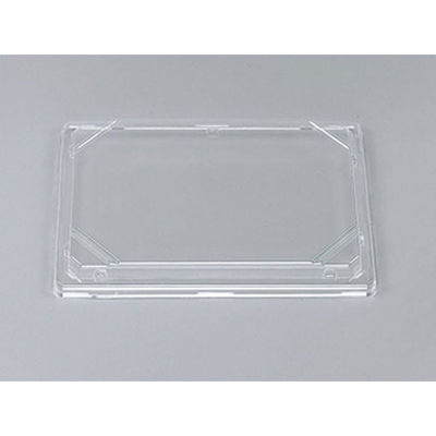 寿司容器　NU・UF角もり230 嵌合蓋　600枚(50枚×12) 0392230900008　シーピー化成（直送品）