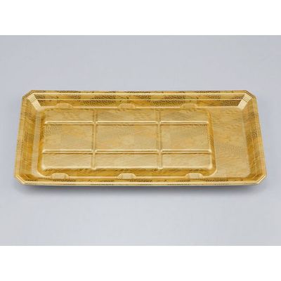 トレー　新匠-ウナギ33-16真田金　600枚(50枚×12) 0536033165210　シーピー化成（直送品）